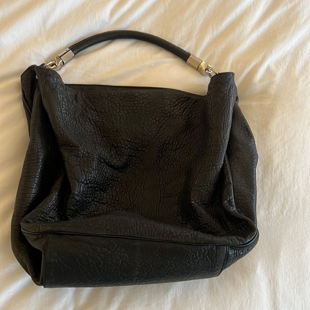 Yves Saint Laurent bag plush leather. Clean condition